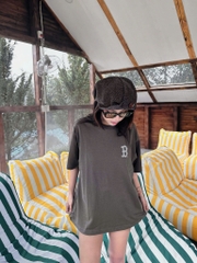 1949 - Áo New Era Boston - Xám 1901 [HÀNG CHÍNH HÃNG]