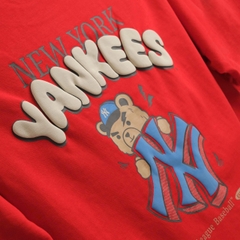 1968 - Áo New Era NY Gấu Noel Đỏ [HÀNG CHÍNH HÃNG]