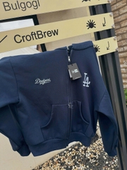 1972 - Áo Khoác New Era Hoodie Zip LA Dodgers Xanh Navy [HÀNG CHÍNH HÃNG]