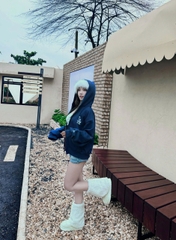 1972 - Áo Khoác New Era Hoodie Zip LA Dodgers Xanh Navy [HÀNG CHÍNH HÃNG]