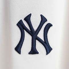 1991 - Áo Polo New Era NY - Trắng NY Đen Cổ Đen [HÀNG CHÍNH HÃNG]