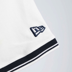 1991 - Áo Polo New Era NY - Trắng NY Đen Cổ Đen [HÀNG CHÍNH HÃNG]