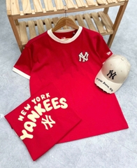 1992 - Áo New Era NY New York Yankess Đỏ Noel [HÀNG CHÍNH HÃNG]