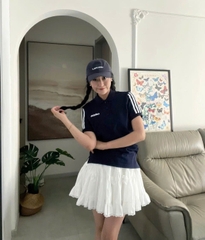 2029 - Áo Adidas Polo 3 Stripes Legend Navy EJ0925 [HÀNG CHÍNH HÃNG]