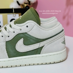 1999 - Giày Nike Air Jordan 1 Low SE Medium Olive Sail HV4089-201 [HÀNG CHÍNH HÃNG]
