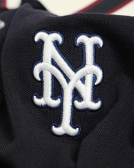 2600 - Áo Polo New Era NY 59FIFTY MLB Doughnut Xanh Navy Tay Viền [HÀNG CHÍNH HÃNG] [HÀNG CHÍNH HÃNG]