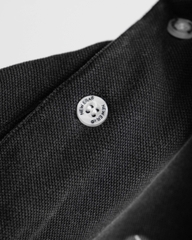 2599 - Áo Polo New Era RedSox Wash - Đen chữ Xám [HÀNG CHÍNH HÃNG]