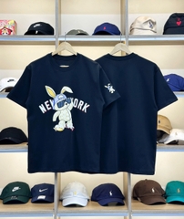 2740 - Áo New Era NY New York Thỏ Mono Đen [HÀNG CHÍNH HÃNG]