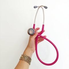 Ống nghe Littmann Classic III High Polished Copper & Raspberry - Pink Stem Limited Edition 5647