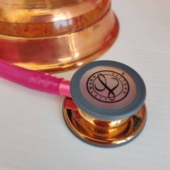 Ống nghe Littmann Classic III High Polished Copper & Raspberry - Pink Stem Limited Edition 5647