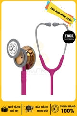 Ống nghe Littmann Classic III High Polished Copper & Raspberry - Pink Stem Limited Edition 5647