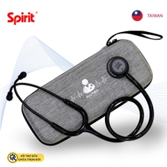 Ống nghe 2 mặt Spirit CK-SD601CPF, màu full đen, phiên bản đặc biệt