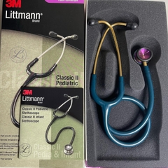 Ống nghe Littmann® Classic II Pediatric Caribbean Blue Rainbow 2153