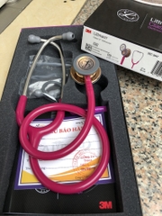 Ống nghe Littmann Classic III High Polished Copper & Raspberry - Pink Stem Limited Edition 5647