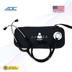 Ống Nghe 1 mặt ADC Classic Adscope® 612 Lightweight Platinum màu đen