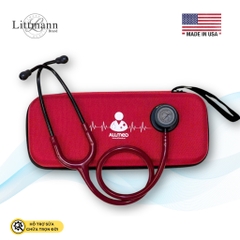 Ống Nghe Littmann Classic III ™ Black-Finish Burgundy 5868