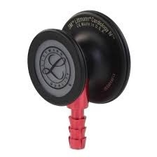 Ống Nghe Littmann Cardiology IV™ Full Black, Red Stem 6200