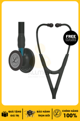 Ống Nghe Littmann Cardiology IV™ Full Black Blue Stem 6201