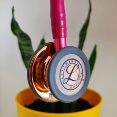 Ống nghe Littmann Classic III High Polished Copper & Raspberry - Pink Stem Limited Edition 5647