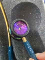 Ống nghe Littmann® Classic II Pediatric Caribbean Blue Rainbow 2153