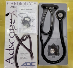 Ống Nghe ADC Cardiology Adscope® 601 Black (2 màng khám)