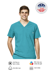 Scrubs Wonderwink W123 Nam Nhập 100% từ Mỹ