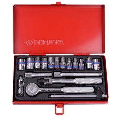 Bộ Tuýp 18 Chi Tiết Kingtony 2518MR 1/4