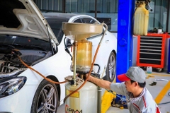 Máy hút dầu thải bằng khí nén HC-3297