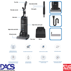 MÁY HÚT BỤI VÀ LAU SÀN GIA DỤNG 5 CHỨC NĂNG LULU CV01 (90W)