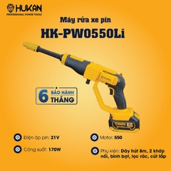 Máy rửa xe PIN HUKAN HK PW0550LI