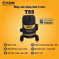 Máy cân bằng laze 5 tia xanh T99
