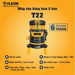 Máy cân bằng laze HUKAN HK-T22