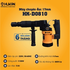 MÁY CHUYÊN ĐỤC 17MM HK-D0810