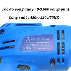 Máy Khoan Điện Kingpro KP-7010B