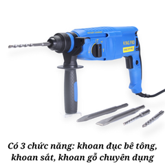 Máy Khoan Bê Tông 3 Chức Năng Kingpro KP-2603