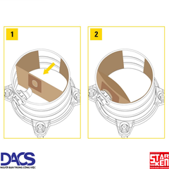 Bộ túi giấy đựng bụi Stanley 19-3102N