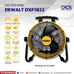 Quạt Công nghiệp Dewalt 18″ DXF1832