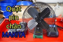 Quạt sạc pin chân Makita