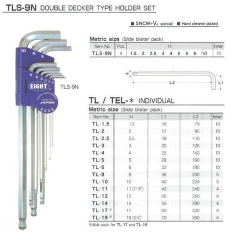 Bộ lục giác đầu bi EIGHT TLS-9NB