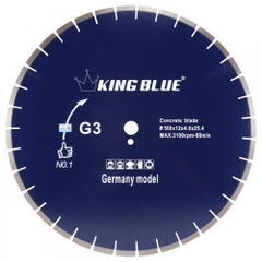 Lưỡi Cắt Bê Tông, Nhựa Đường King Blue G3-500x25.4x4.0x12R
