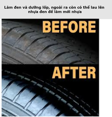 dung dịch làm bóng bảo dưỡng lốp black brill 1l