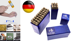 Bộ đóng chữ và số GERMANY Nhập khẩu