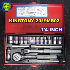 Bộ Tuýp 18 Chi Tiết Kingtony 2518MR 1/4