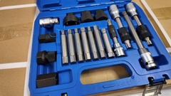 Bộ Khẩu Tuýp Tháo Puly Máy Phát 18 Chi Tiết