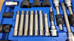 Bộ Khẩu Tuýp Tháo Puly Máy Phát 18 Chi Tiết