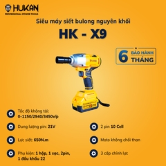 súng bu lông pin 1/2 HUKAN X9