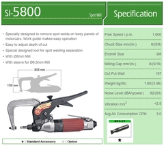 Máy khoan mối hàn SI-5800