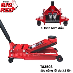 KÍCH NÂNG Ô TÔ CÁ SẤU 2 XI-LANH BIG RED T83508 - 3.5 TẤN, 98-535MM