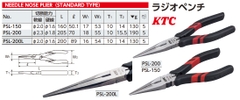 Kìm mỏ nhọn KTC PSL-175N