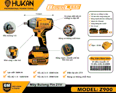 MÁY BU LÔNG HUKAN Z900 360NM